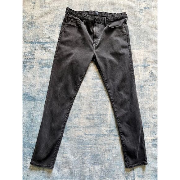 Gap Black Skinny Denim Jean Men's 38 x 32 - Picture 1 of 6